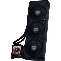 LIAN LI Hydroshift LCD AiO 360S Liquid Cooler 360mm - 2.88 inch IPS LCD - Black