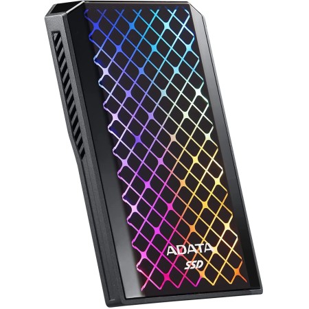 اي داتا 512جيجابايت هاردسك SSD خارجي بسرعة 2000ميجابايت/الثانية مع اضاءة اي داتا 512جيجابايت هاردسك SSD خارجي بسرعة 2000ميجابايت/الثانية مع اضاءة