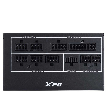 XPG CORE REACTOR II VE, 750 Watt, 80+ Gold Efficiency, Fully modular Cables, ATX 3.1 Factor , Dynamic PWM Fan - Black