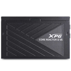 مزود طاقة XPG CORE REACTOR II VE, قدرة 750 واط, بكفاءة 80+ Gold, دعم معيار ATX 3.1, كابلات قابلة للفصل Fully Modular لسهولة التركيب - أسود مزود طاقة XPG CORE REACTOR II VE, قدرة 750 واط, بكفاءة 80+ Gold, دعم معيار ATX 3.1, كابلات قابلة للفصل Fully Modular لسهولة التركيب - أسود