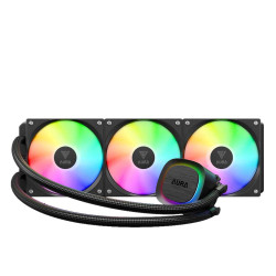 جيمدياس اورا GL360 V2 مبرد مائي 360 للكمبيوتر - كيابل مخفية - أسود جيمدياس اورا GL360 V2 مبرد مائي 360 للكمبيوتر - كيابل مخفية - أسود