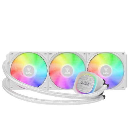 Gamdias Aura GL360 V2 AIO Gaming ARGB Liquid Cooler - Hidden Cable Routing - White Gamdias Aura GL360 V2 AIO Gaming ARGB Liquid Cooler - Hidden Cable Routing - White