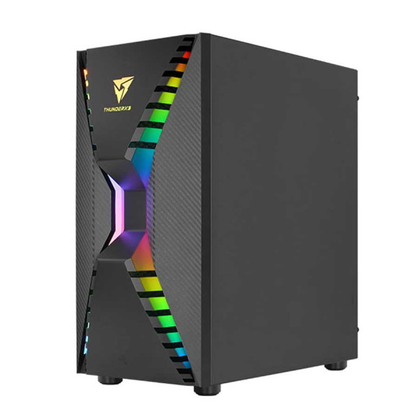 AEROCOOL Cronus ARGB Temp -Glass ATX Mid Tower Case - Black AEROCOOL Cronus ARGB Temp -Glass ATX Mid Tower Case - Black