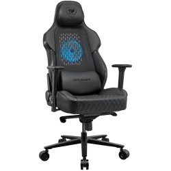 COUGAR NXSYS AERO Integrated 200mm RGB Fan - Breathable PVC Leather Gaming Chair  - Black COUGAR NXSYS AERO Integrated 200mm RGB Fan - Breathable PVC Leather Gaming Chair  - Black