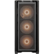  كوغار ام اكس600 كيس كمبيوتر للالعاب مع 4 مراوح مضيئة - اسود