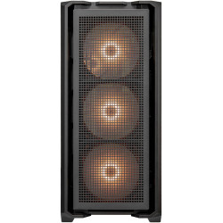 كوغار ام اكس600 كيس كمبيوتر للالعاب مع 4 مراوح مضيئة - اسود كوغار ام اكس600 كيس كمبيوتر للالعاب مع 4 مراوح مضيئة - اسود