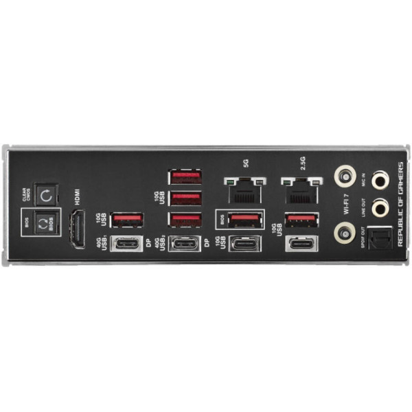 أسوس ار او جي كروسهير X870E هيرو وايفاي AM5 - DDR5 - 7 مذربورد أسوس ار او جي كروسهير X870E هيرو وايفاي AM5 - DDR5 - 7 مذربورد