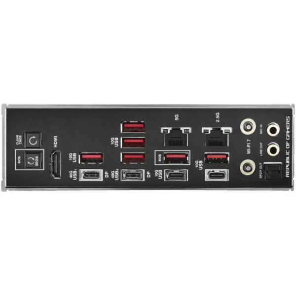 أسوس ار او جي كروسهير X870E هيرو وايفاي AM5 - DDR5 - 7 مذربورد أسوس ار او جي كروسهير X870E هيرو وايفاي AM5 - DDR5 - 7 مذربورد