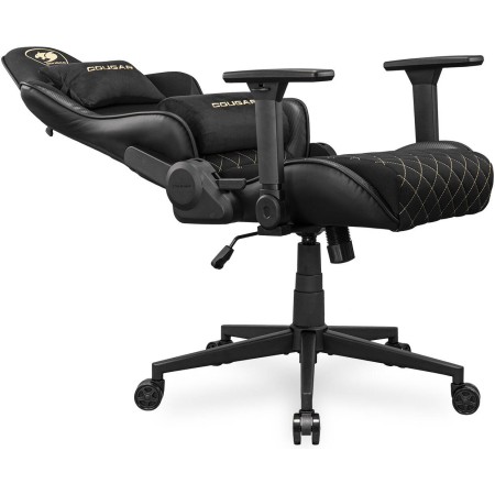COUGAR ARMOR ONE V2 F gaming chair, 2D armrests, Ergonomic design, Class-4 gas, up to 150 kg - Black / Gold COUGAR ARMOR ONE V2 F gaming chair, 2D armrests, Ergonomic design, Class-4 gas, up to 150 kg - Black / Gold