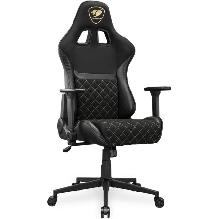 COUGAR ARMOR ONE V2 F gaming chair, 2D armrests, Ergonomic design, Class-4 gas, up to 150 kg - Black / Gold COUGAR ARMOR ONE V2 F gaming chair, 2D armrests, Ergonomic design, Class-4 gas, up to 150 kg - Black / Gold