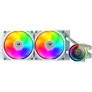 كوغر بوسيدون ايليت مبرد مائي احترافي 240 مم ARGB - ابيض