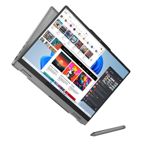 لينوفو 14 بوصة ايديباد 5 i5 13420H - رامات 8جيجابايت - مساحة تخزين 512 جيجابايت - لابتوب محمول بشاشة لمس 360° مع قلم ديجيتال - رمادي لينوفو 14 بوصة ايديباد 5 i5 13420H - رامات 8جيجابايت - مساحة تخزين 512 جيجابايت - لابتوب محمول بشاشة لمس 360° مع قلم ديجيتال - رمادي
