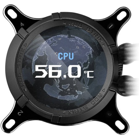 ASUS ROG STRIX LC III 360 ARGB LCD Liquid Cooler - Black