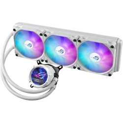 ASUS ROG STRIX LC III 360 ARGB LCD Liquid Cooler - White