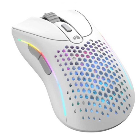 Glorious Model D2 Wireless Gaming Mouse - Matte White