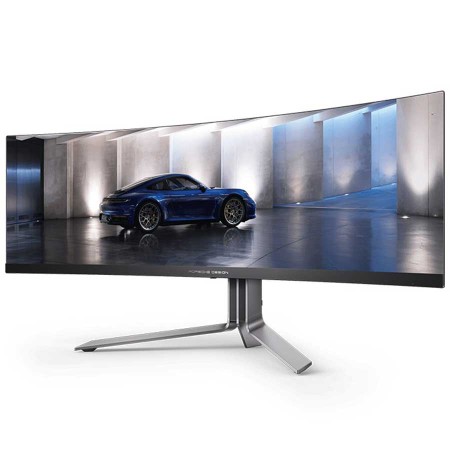 شاشة قيمنق للألعاب AOC AGON PD49 بورش ديزاين 49" منحنية - عريضة 2K DQHD - تردد 240Hz - لوحة QD-OLED
