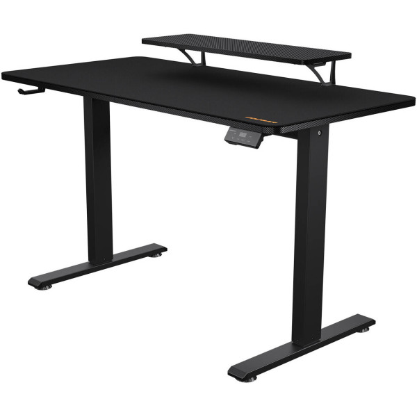 Cougar E-STAR 120CM Gaming Desk With Full Desk Mouse Pad - Removable Monitor Stand - adjustable heights - Black Cougar E-STAR 120CM Gaming Desk With Full Desk Mouse Pad - Removable Monitor Stand - adjustable heights - Black