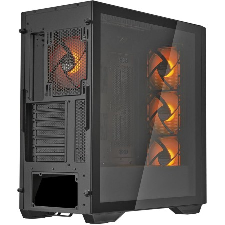 Cougar Uniface RGB Mid-Tower Case - 4 ARGB Fans - USB-C - Tempered Glass - Black Cougar Uniface RGB Mid-Tower Case - 4 ARGB Fans - USB-C - Tempered Glass - Black