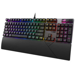 اسوس ار او جي ستريكس سكوبي 2  كيبورد سلكي ميكانيكي للالعاب حجم كامل - سويتش احمر   اسوس ار او جي ستريكس سكوبي 2  كيبورد سلكي ميكانيكي للالعاب حجم كامل - سويتش احمر