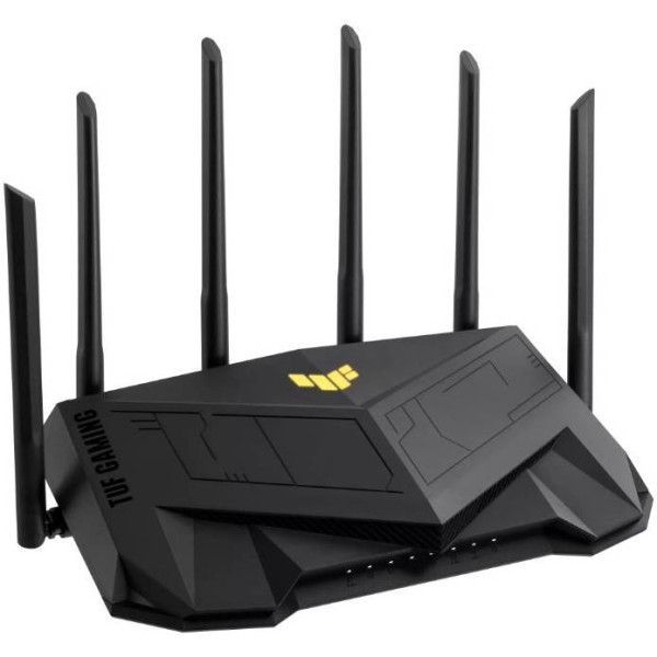 اسوس تي يو اف جيمينج AX6000 راوتر ألعاب ثنائي النطاق WiFi 6 اسوس تي يو اف جيمينج AX6000 راوتر ألعاب ثنائي النطاق WiFi 6