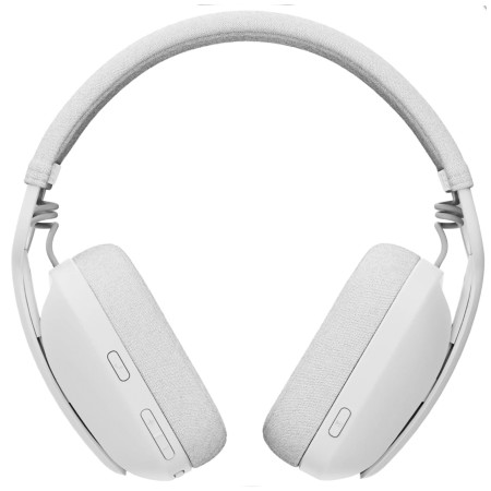 Wireless Gaming Headset Logitech Zone Vibe 100 ,ong battery life: up to 18 hours ,Noise-cancelling microphone - Off White Wireless Gaming Headset Logitech Zone Vibe 100 ,ong battery life: up to 18 hours ,Noise-cancelling microphone - Off White