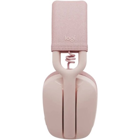 Wireless Headset Logitech Zone Vibe 100 ,Flip-to-mute microphone ,Long battery life: up to 20 hours ,Comfortable design -Rose Wireless Headset Logitech Zone Vibe 100 ,Flip-to-mute microphone ,Long battery life: up to 20 hours ,Comfortable design -Rose