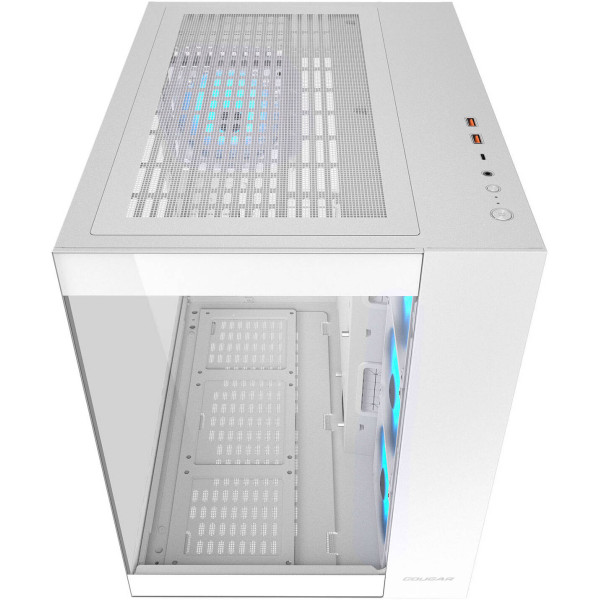 كوغار FV150 كيس كمبيوتر للالعاب مع 4 مراوج RGB - اسود كوغار FV150 كيس كمبيوتر للالعاب مع 4 مراوج RGB - اسود