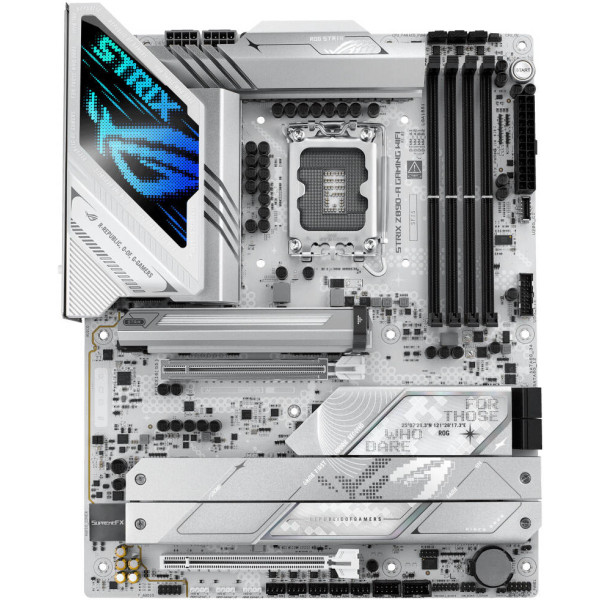 ASUS ROG STRIX Z890-A Gaming - WIFI-7 - LGA 1851 - Motherboard White ASUS ROG STRIX Z890-A Gaming - WIFI-7 - LGA 1851 - Motherboard White