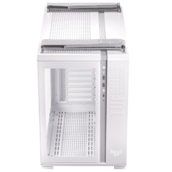 اسوس توف GT502 بلس كيس للكمبيوتر بحامل يد مع 4 مراوح مضيئة - ابيض اسوس توف GT502 بلس كيس للكمبيوتر بحامل يد مع 4 مراوح مضيئة - ابيض