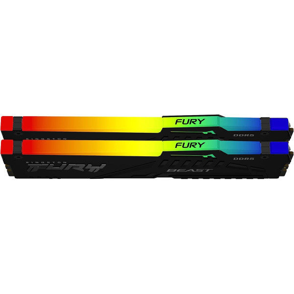 Kingston Fury 32GB (2X16GB) 5600MHz RAM DDR5 Desktop RGB Kingston Fury 32GB (2X16GB) 5600MHz RAM DDR5 Desktop RGB