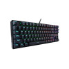Redragon Kumara K552 Arabic RGB Mechanichal Gaming Keyboard - Blue Switch - Black