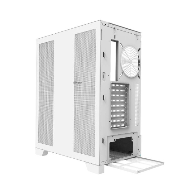 دارك فلاش DY450L PRO كيس كمبيوتر زجاجي للالعاب يدعم USB Type-C امامي - ابيض دارك فلاش DY450L PRO كيس كمبيوتر زجاجي للالعاب يدعم USB Type-C امامي - ابيض