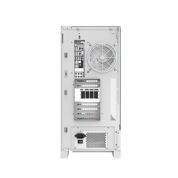 دارك فلاش DY450L PRO كيس كمبيوتر زجاجي للالعاب يدعم USB Type-C امامي - ابيض دارك فلاش DY450L PRO كيس كمبيوتر زجاجي للالعاب يدعم USB Type-C امامي - ابيض