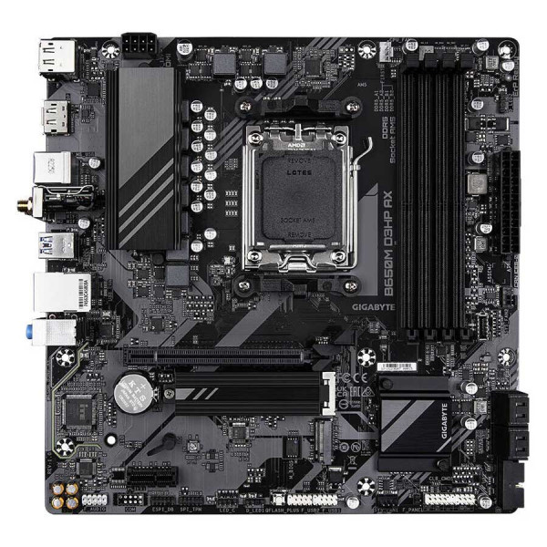 GIGABYTE B650M D3HP AX - DDR5 - Wi-Fi - AM5 Motherboard GIGABYTE B650M D3HP AX - DDR5 - Wi-Fi - AM5 Motherboard