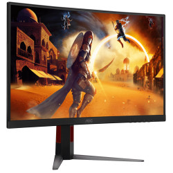  اي او سي 27 بوصة  Fast VA - 2k  هرتز 180 شاشة للألعاب منحنية