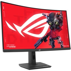 MONITOR ASUS ROG Strix XG32WCMS, 32-inch curved Fast VA, QHD (2560 × 1440), 180Hz, 1ms, USB-C 7.5W, AMD FreeSync - Black