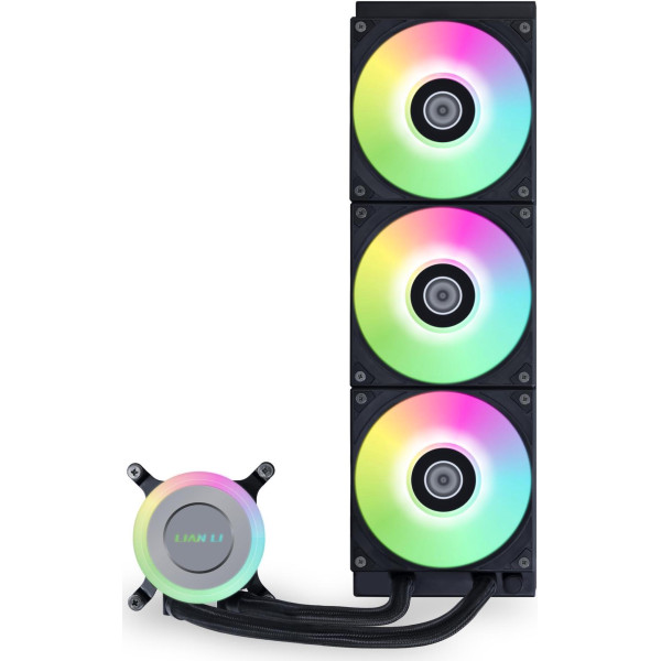 ليان لي جي اي 2 لايت مبرد مائي 360 مم RGB - اسود ليان لي جي اي 2 لايت مبرد مائي 360 مم RGB - اسود