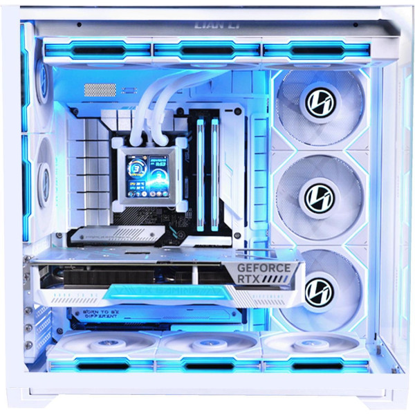 LIAN LI O11 Vision Compact ATX Mid Tower Gaming Case White LIAN LI O11 Vision Compact ATX Mid Tower Gaming Case White