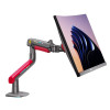 NORTH BAYOU Ergonomic Single Monitor ARM ( 32 inch - 60 inch ) - RGB - Black/Red NORTH BAYOU Ergonomic Single Monitor ARM ( 32 inch - 60 inch ) - RGB - Black/Red