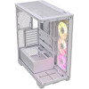 Corsair 3500X Mid-Tower ATX PC Case With 3 fans RGB - White Corsair 3500X Mid-Tower ATX PC Case With 3 fans RGB - White