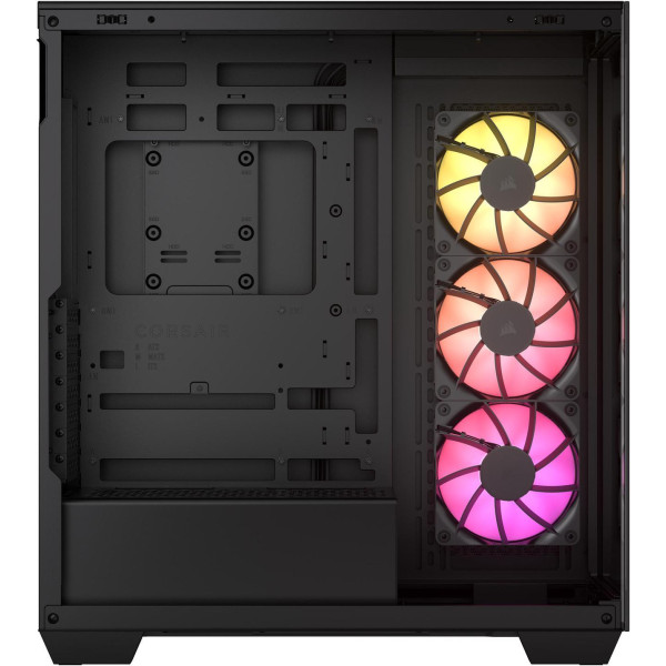 Corsair 3500X Mid-Tower ATX PC Case With 3 fans RGB - Black Corsair 3500X Mid-Tower ATX PC Case With 3 fans RGB - Black