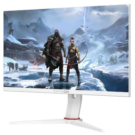 شاشة قيمنق بيضاء جيم أون GAMEON Artic Pro مقاس 24" - دقة FHD - تردد 180Hz OC - لوحة Fast IPS شاشة قيمنق بيضاء جيم أون GAMEON Artic Pro مقاس 24" - دقة FHD - تردد 180Hz OC - لوحة Fast IPS