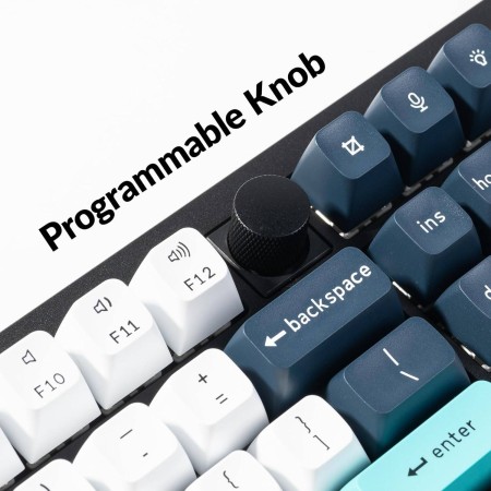 كيبورد ألعاب لاسلكي احترافي Keychron Q6 Max ميكانيكي – مفاتيح Gateron Jupiter Red، يدعم العربية – كربون اسود كيبورد ألعاب لاسلكي احترافي Keychron Q6 Max ميكانيكي – مفاتيح Gateron Jupiter Red، يدعم العربية – كربون اسود
