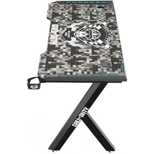 قيم اون هوكسبيل طاولة مع اضاءه RGB - مقاس 120 سم - اسود/رمادي قيم اون هوكسبيل طاولة مع اضاءه RGB - مقاس 120 سم - اسود/رمادي
