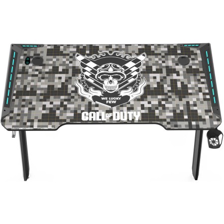 قيم اون هوكسبيل طاولة مع اضاءه RGB - مقاس 120 سم - اسود/رمادي قيم اون هوكسبيل طاولة مع اضاءه RGB - مقاس 120 سم - اسود/رمادي