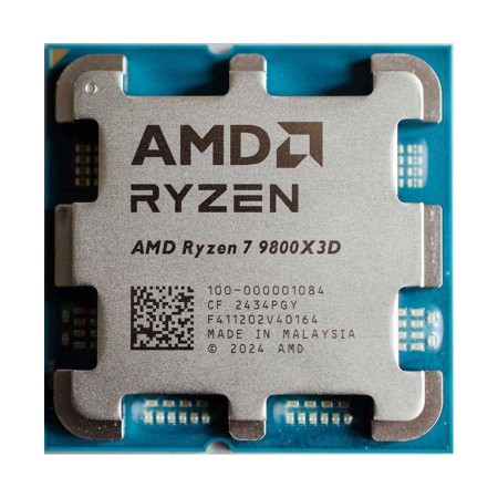 AMD Ryzen 7 9800X3D CPU - 8 Cores - 16 Threads - 5.2 GHz Max Boost