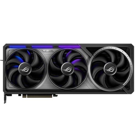 كرت شاشة  ASUS ROG ASTRAL RTX 5090, ذاكرة 32GB GDDR7, تبريد عالي الكفاءة مع 4 مراوح, واجهة PCIe 5.0 x16, دعم إضاءة AURA Sync RGB - أسود
