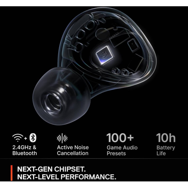 SteelSeries Arctis GameBuds 2.4GHz - Bluetooth - Black SteelSeries Arctis GameBuds 2.4GHz - Bluetooth - Black