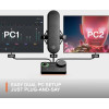 SteelSeries Alias Pro XLR Gaming Microphone Stream Mixer - Black SteelSeries Alias Pro XLR Gaming Microphone Stream Mixer - Black