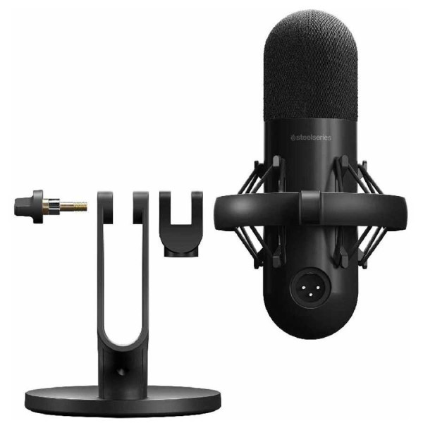 SteelSeries Alias Pro XLR Gaming Microphone Stream Mixer - Black SteelSeries Alias Pro XLR Gaming Microphone Stream Mixer - Black